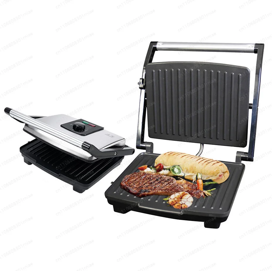 Double Sided Grill Steak Maker Smokeless Breakfast Toast Burgers Meat Heated Home Kitchen Tool