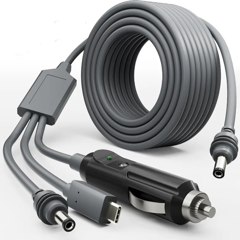 

The fourth generation, three-in-one power cord to cigarette lighter