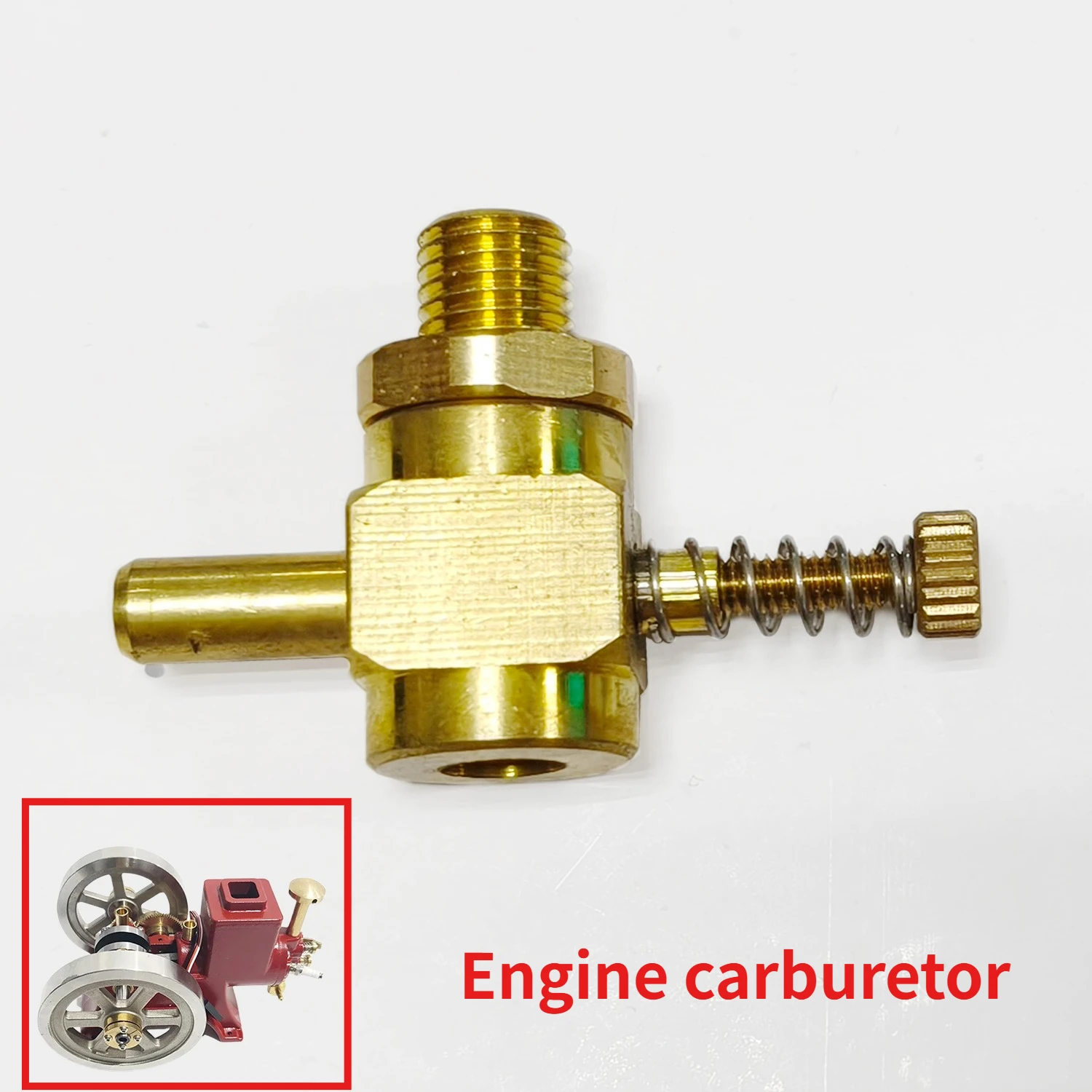 محرك صغير المكربن محرك صغير الاحتراق الداخلي ملحقات نموذج المحرك المكربن المعدني