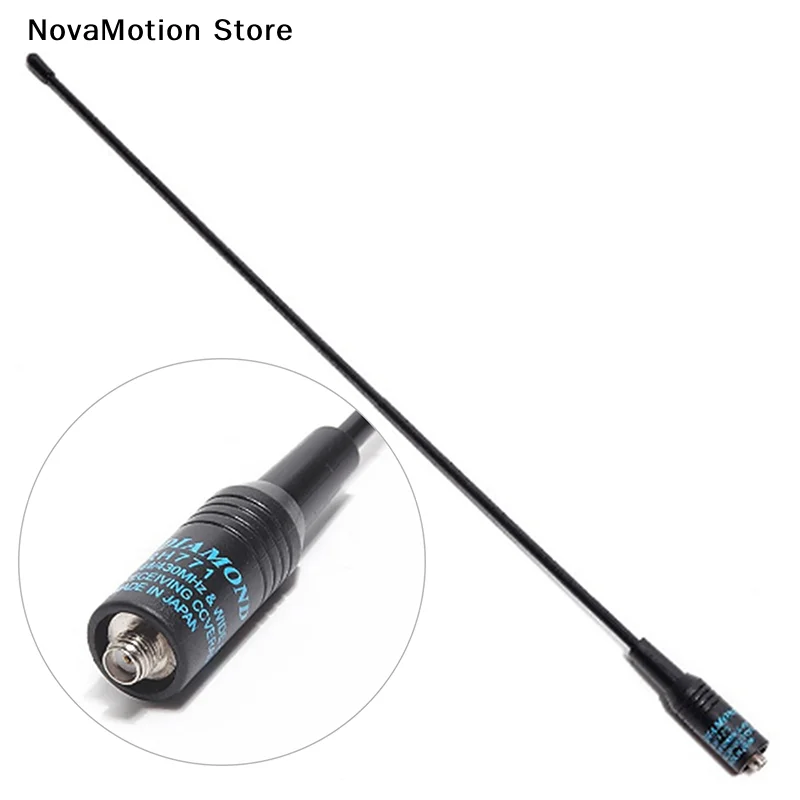 [NM]NA-771 SMA Female SMA-F Dual Wide Band Flexible Antenna VHF/UHF 144/430MHz Two Way Radio UV-5R BF-888S UV-82 Etc[NM]