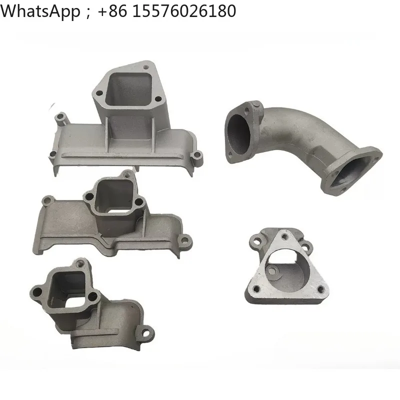 Micro Tiller Diesel Engine Generator Intake Pipe Elbow Flange Parts 173F 178F 186F 188F 192FA 170F 195F Triangle Curved Shape