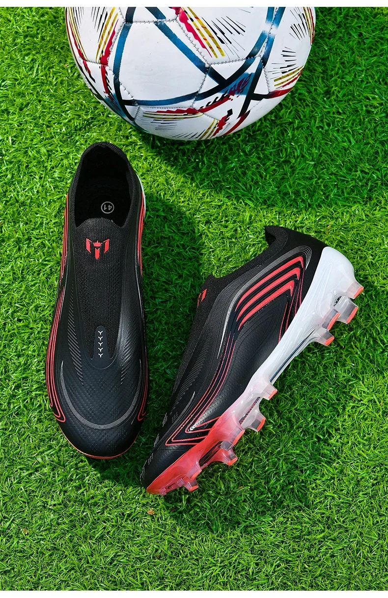 Neue Herren-Fußballschuhe TF/FG Professionelle Unisex-Fußballschuhe im Sonderangebot Ultraleichte Hochwertige Fußballschuhe Damen-Stollenschuhe Sneaker – Detail 13