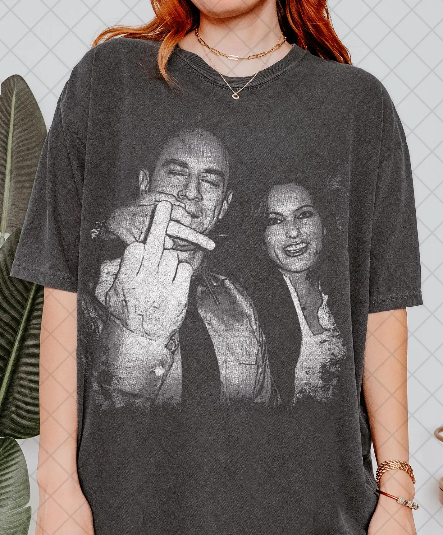 Camiseta vintage con dedo medio de Elliot Stabler y Olivia Benson, camiseta divertida de Elliot y Olivia, regalo para hombre y mujer, camiseta unisex