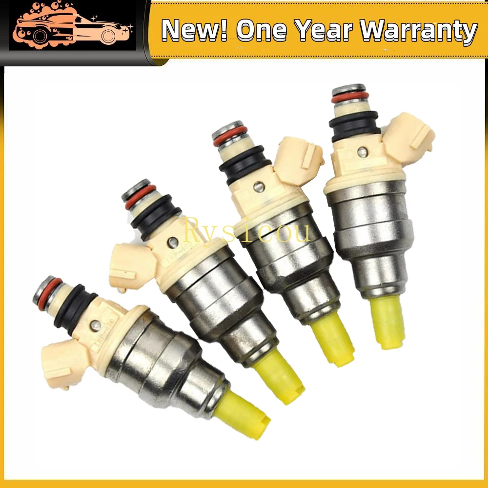 4PCS Upgraded Fuel Injectors INP-470 For Suzuki Sidekick Tracker X-90 1.6L For Geo Tracker INP470 15710-58B00 195500-2400