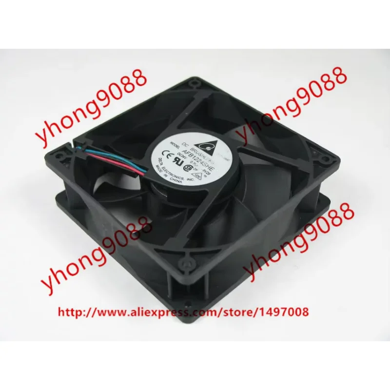 Delta Electronics AFB1224SHE 8V20 DC 24V 0.75A 120x120x38mm Server Cooling Fan