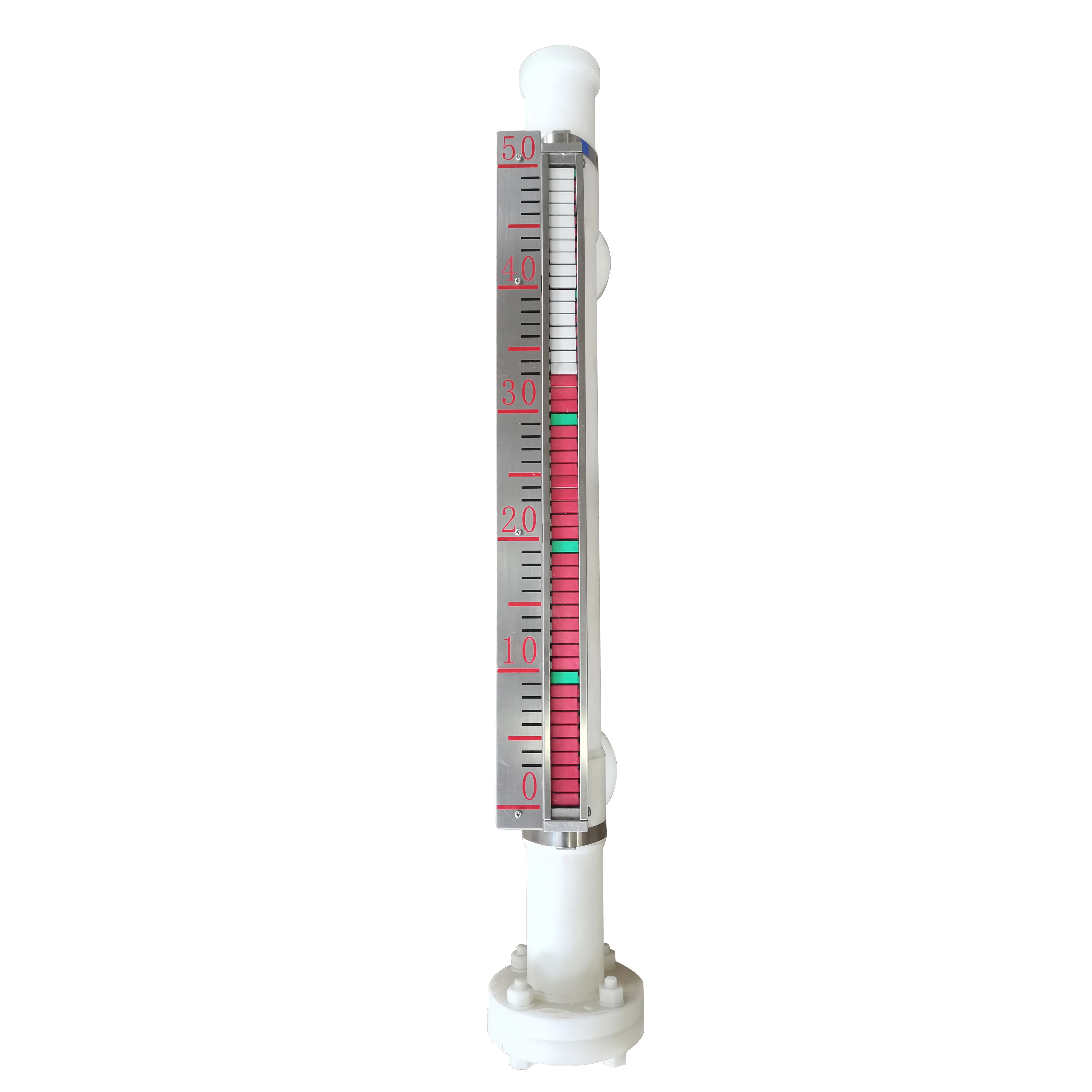 Magnetic Liquid Level Gauge tank Depth Sensor Transmitter Gauge Meter Measure Indicator 4-20 MA