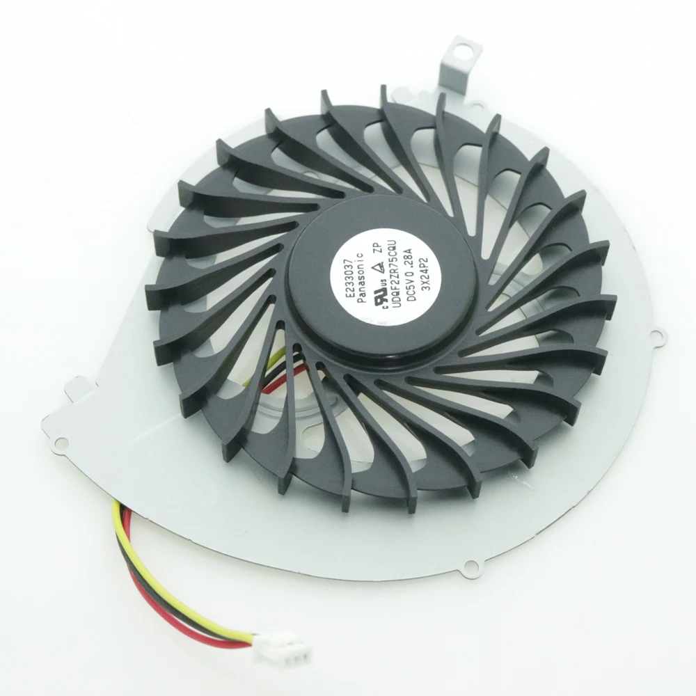 UDQF2ZR75CQU DC5V 0.28A Fan For Sony SVF143B1QT SVF143B1YT SVF143B1WT SVF142A23T 142A24T 142A25T 142A29T Laptop CPU Cooling Fan