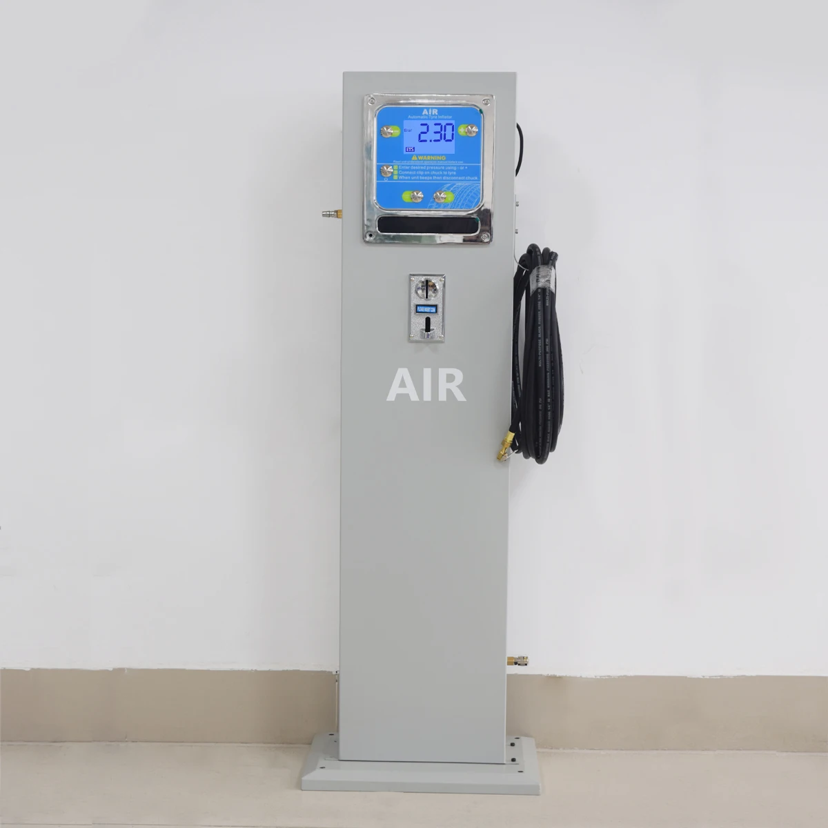 

Portable Coin-Operated Tire Inflator System With Air Compressor And Digital Pressure Gauge DP-Q07L Air Pump For Vehicle Tyres