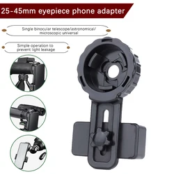 Spotting Scope Smartphone Camera Adapter Telescope Camera Adapter Cell Phone Adapter Mount for Binocular Monocular Microscope