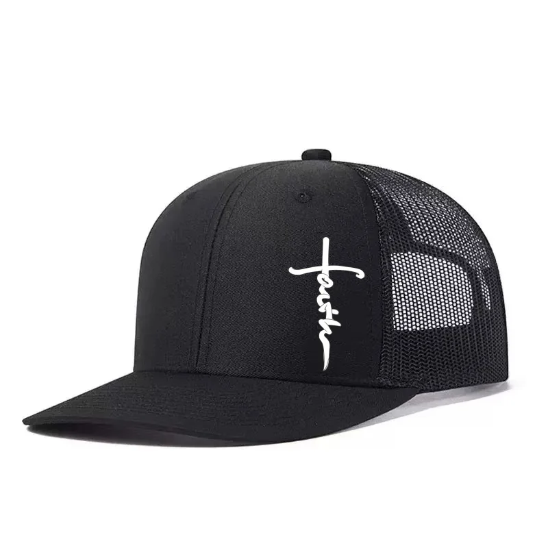Bedruckte Verstellbare Baseball-Kappe Klassische Snapback Dad Hat Atmungsaktive Trucker Mesh-Kappe Golf Angeln Outdoor Sonnenhut – Detail 6