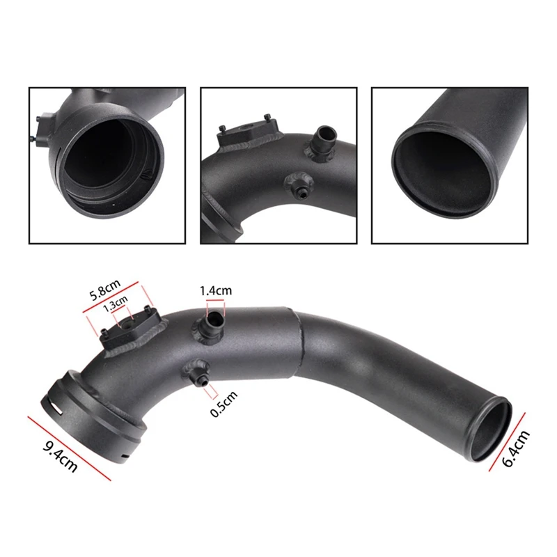 Car Modifivation Turbo Charge Air Intake Pipe Kit For BMW 2010-16 F20 F30 135I M135i M235i 335I N55 3.0L