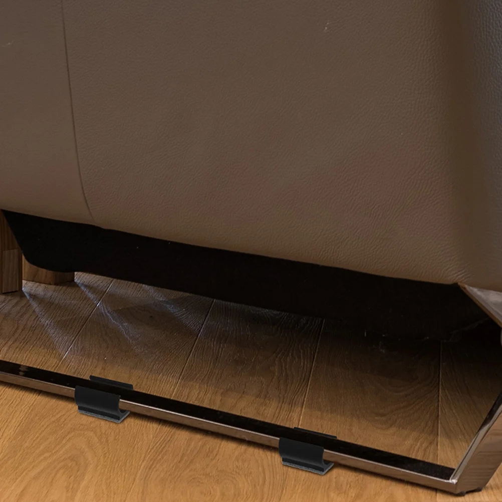10 Uds. Almohadillas para pies en forma de U, almohadillas para muebles para suelos de madera dura, tapón de punta para silla de trineo, patas antideslizantes para sillas de fieltro
