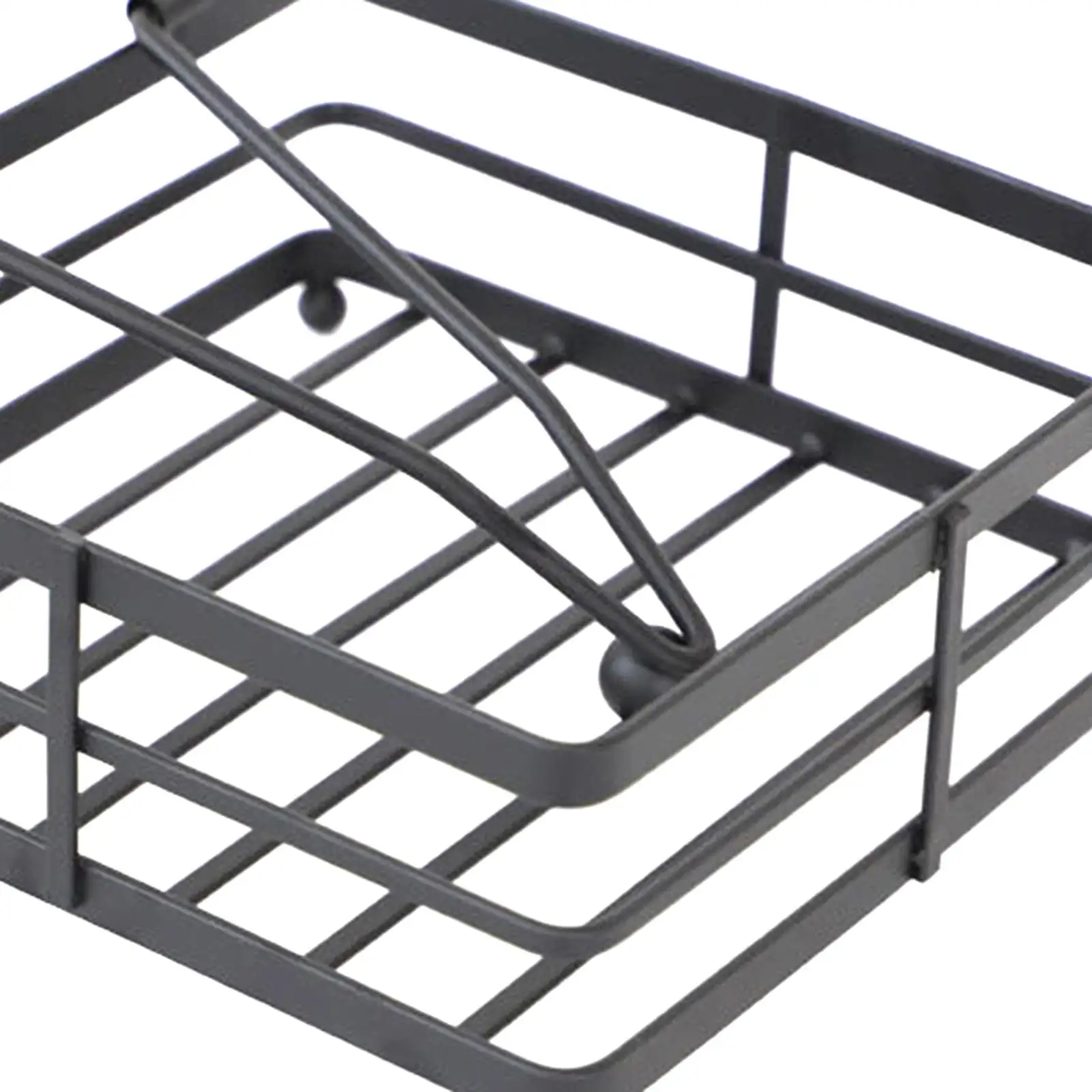 Farmhouse Napkin Holder Square with Weighted Arm Decoration Paper Napkins Basket for Kitchen Outside Living Room Dining Room