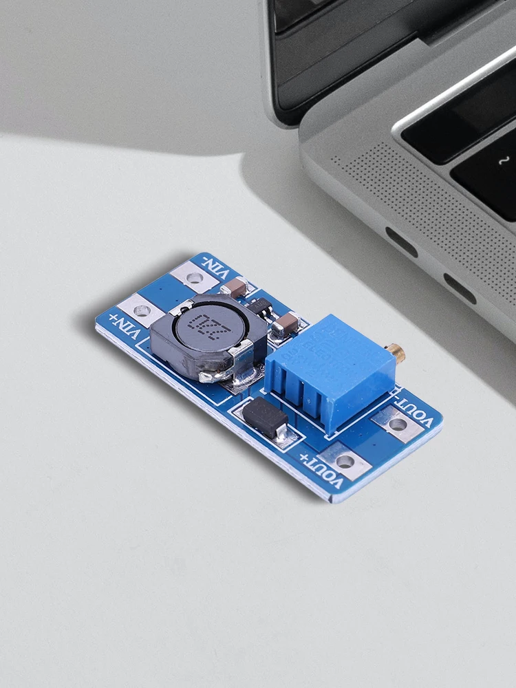 Module d'alimentation Booster MT3608, Module d'application d'alimentation réglable 2A Max 2V-24V à 5V 9V 12V 28V