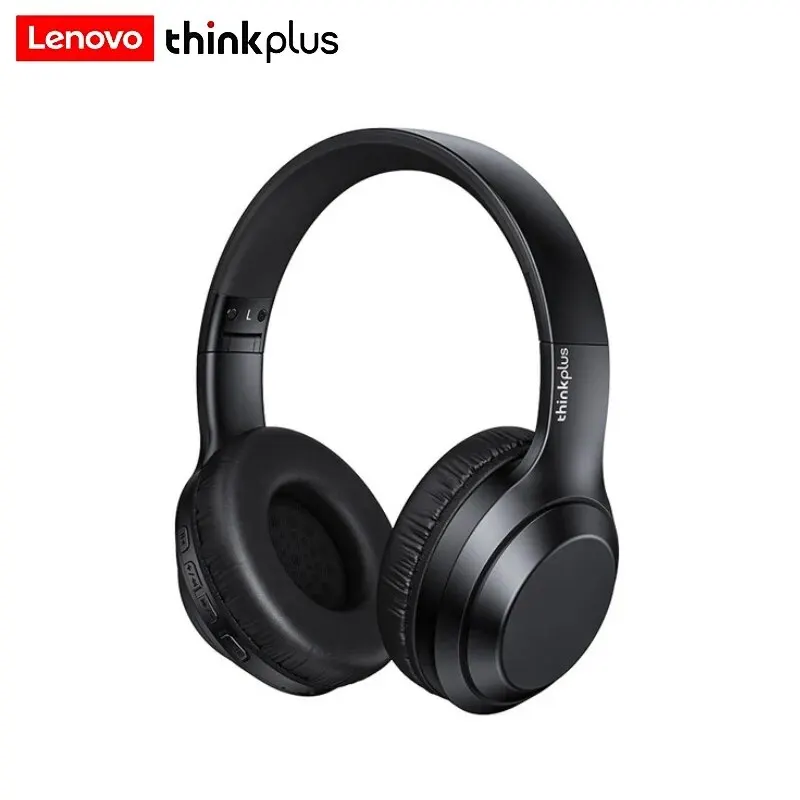 Lenovo TH10 Wireless Headphones Bluetooth Sport Earphones Foldable Gaming Headset with Mic Music Earbuds for Android IOS