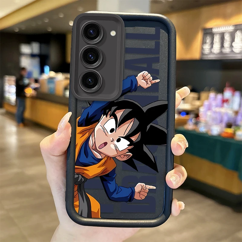 Anime D-Dragon Balls Trunks Goten Phone Soft Case for Samsung Galaxy S25 S24 S23 S21 Ultra Plus S25 S23 S20 TPU Shockproof Cover - náhled 3