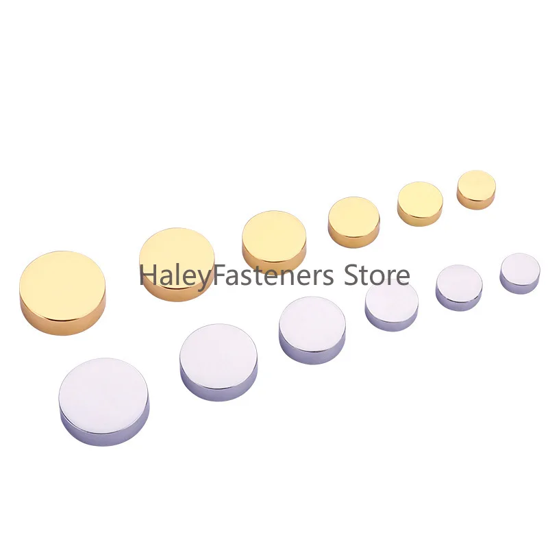 Copper mirror nail decorative cap Mirror screw decorative cover Fixed advertising nail Tile decorative nail buckle Cover cap