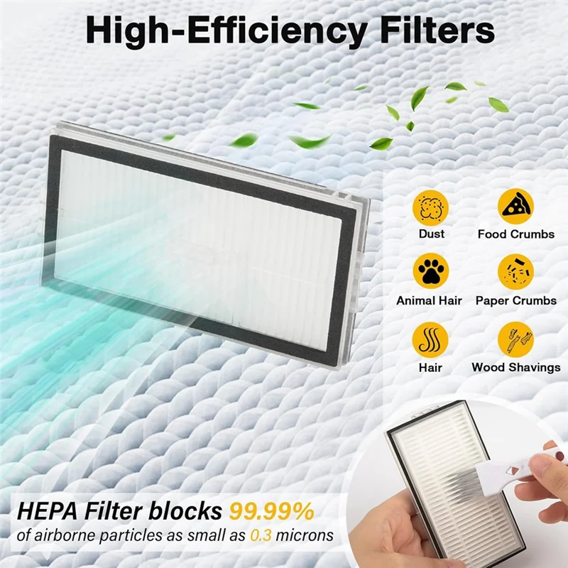 ل Roborock Saros 10R G20s الترا جهاز آلي لتنظيف الأتربة فرشاة جانبية رئيسية فلتر Hepa ممسحة أكياس الغبار القماش