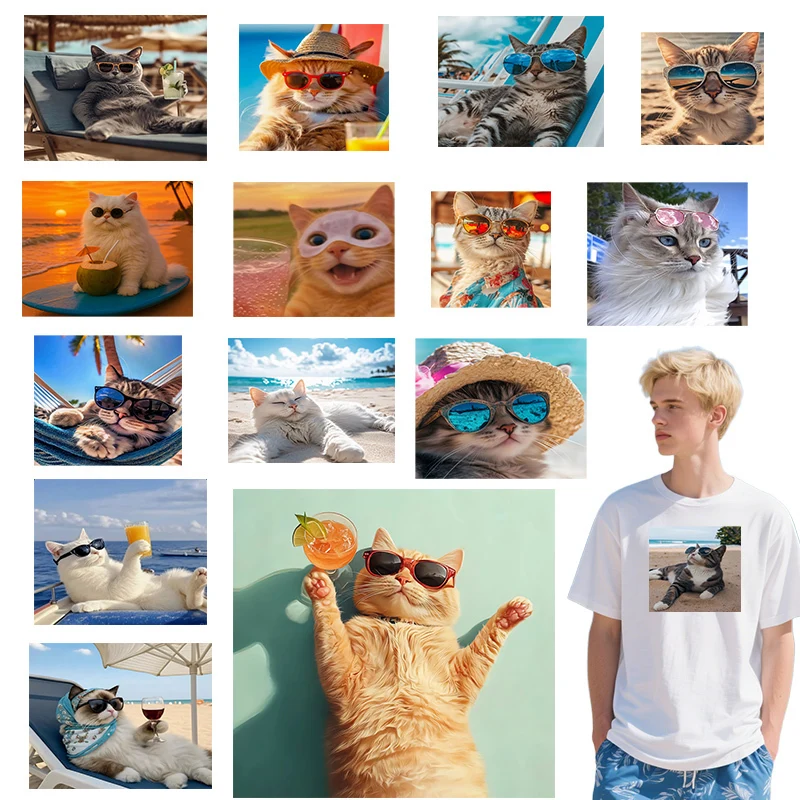 Vacation Cat Dtf Cl…