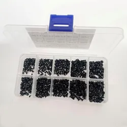 500pcs Laptop Notebook Computer Zinc-Plated Carbon Steel Screw Kit For Toshiba HP Dell Lenovo ThinkPad MSI Asus Acer Alienware