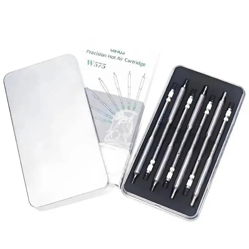 مجموعة الفوهات الأصلية لمحطة إعادة تشغيل الهواء الساخن YIHUA 8509-I 992D-II 0.5-4.0 مللي متر BGA/SMD أطراف لحام للإصلاحات الدقيقة #5