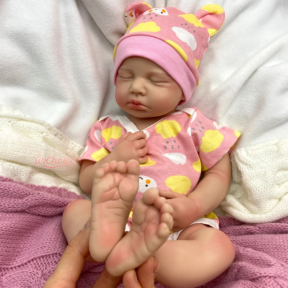 ตุ๊กตาเด็กทารกแบบเปิดปาก 50 ซม. ทำจากซิลิโคนนุ่มเหมือนจริง ตุ๊กตาเด็กผู้หญิง/ผู้ชาย ลูลู่ กันน้ำ ผิว 3 มิติ ของขวัญสำหรับผู้ป่วยอัมพาต
