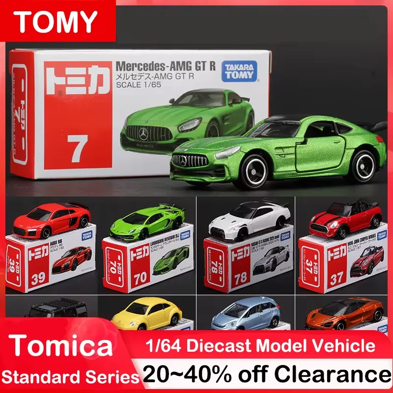 

Tomica Toy Cars Mini Diecast Alloy Model Car Metal Sports Vehicles Various Styles Gifts for Children Hobby Collection