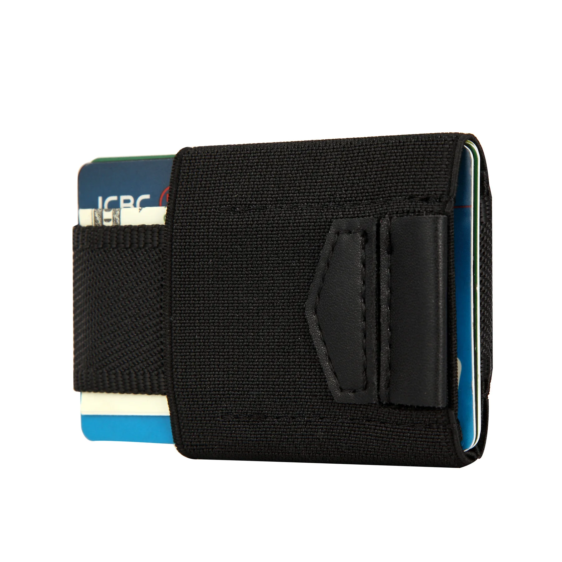 Super Slim Elastic Card Holder Credit Card Case Minimalist Wallet Leather Coins Purse for Men Women Pocket Men Wallets