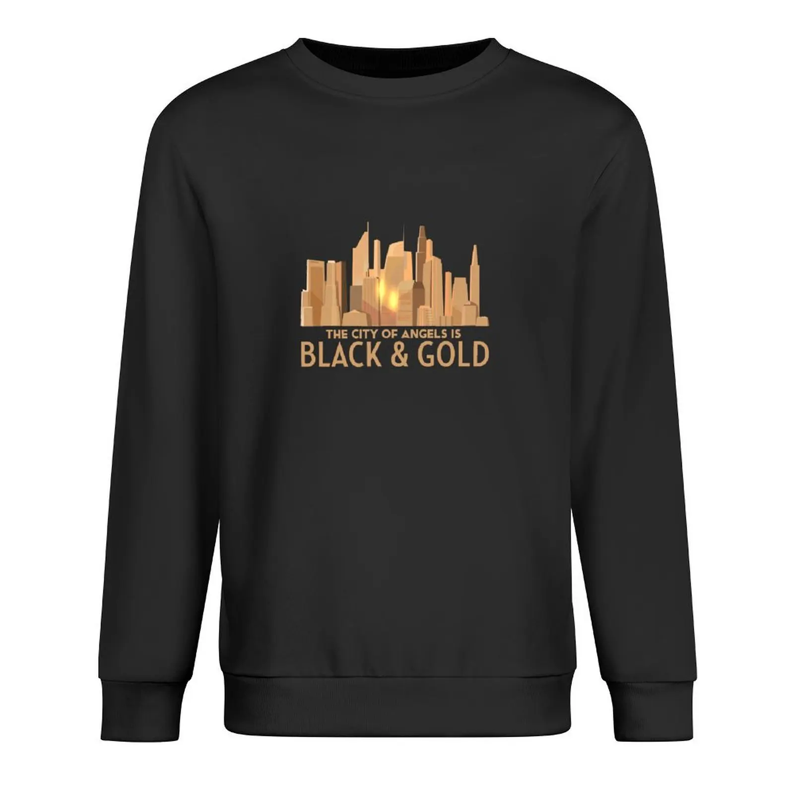 

The City of Angels is Black and Gold LAFC Pullover men clothing aesthetic clothing graphic t shirts men men's coat hoody