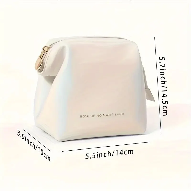 

Premium Travel Makeup Bag - Large Capacity, Waterproof Cosmetic Organizer with Mirror, Ideal for Women & Girls, Durable & Stylis