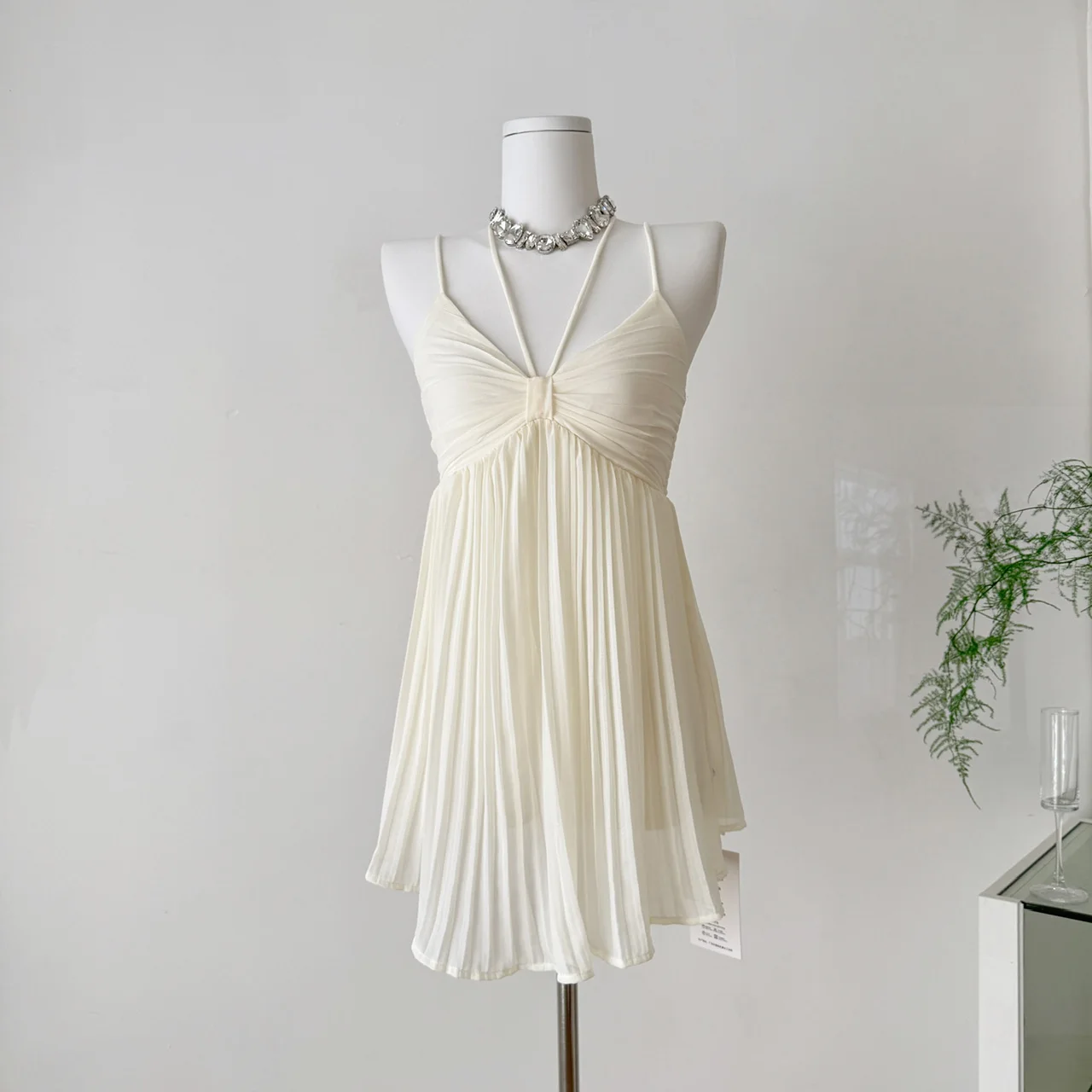 

2025 Summer Women French Vintage Shoujo Chiffon Camisole Coquette Gyaru 2000s Aesthetic Cute Core Design Mori Girl Halter Top