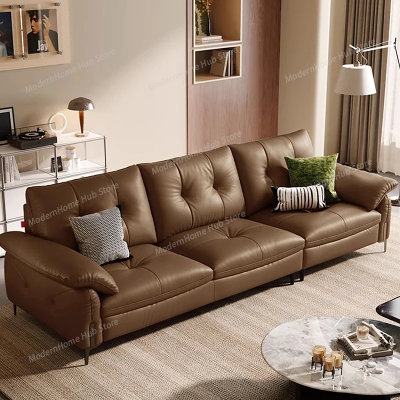 Minimalist Designer Living Room Sofas Relaxing Replica Lazy Living Room Sofas Leather Cheap Muebles Chinese Style Furniture