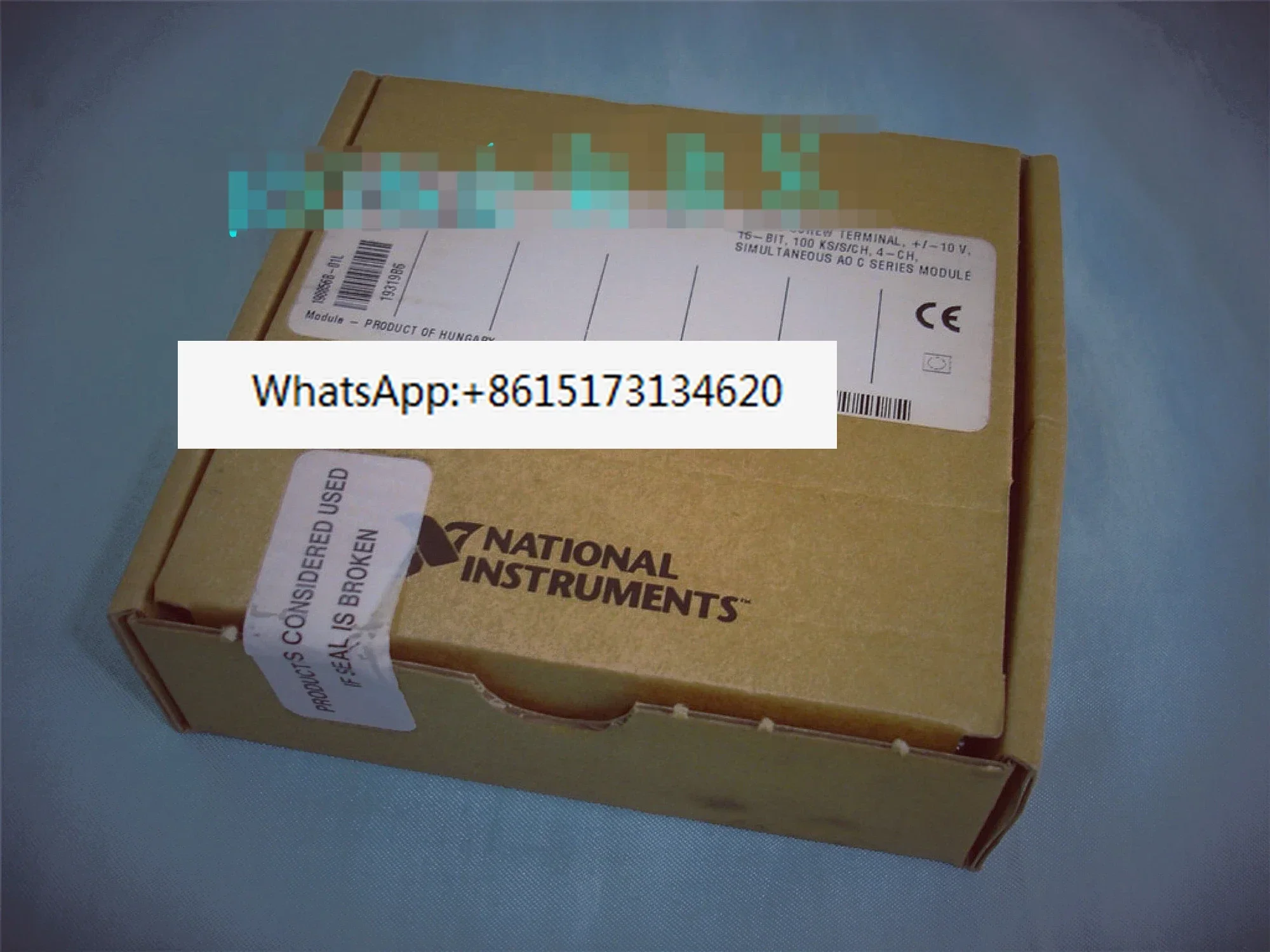 

Модуль цифрового ввода/вывода NI 9375 781030-01