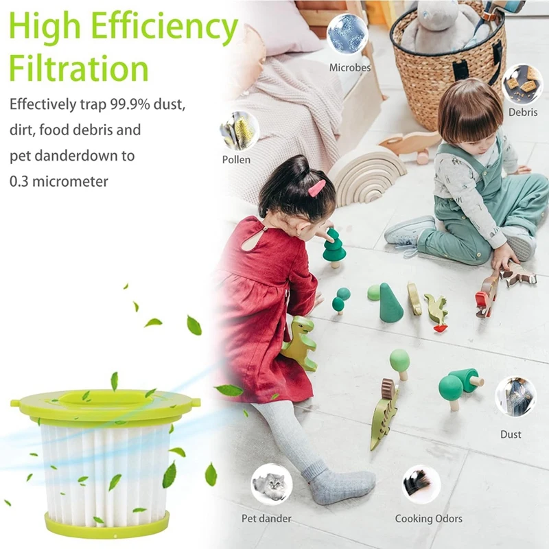 5 szt. Zamiennik filtr zmywalny do Ryobi 18V jeden + wydajność ręcznego PCL704K, PCL705K,PCL705B,PCL700