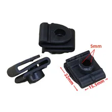 

20pcs Car Fixed Plastic U Nut Fasteners Durable Automotive Body Panel Mounting Hardware Retainer Clips For Splash Guard Wheel