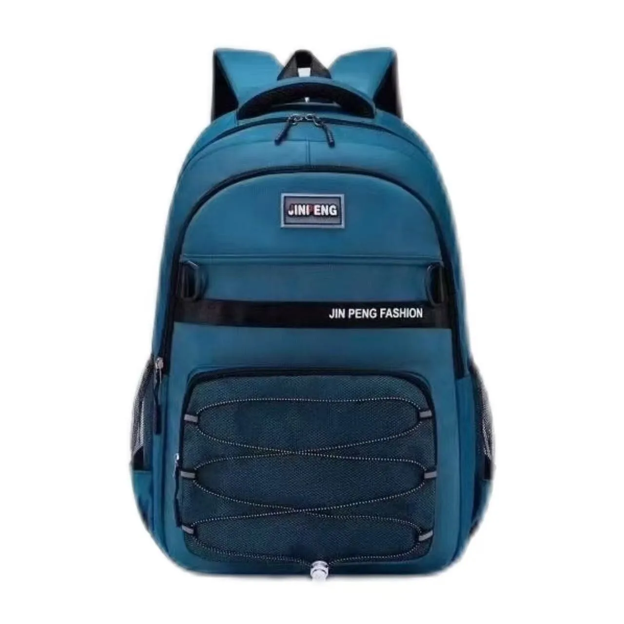 Trendy Good Quality Large Capacity Men's Backpack Junior High School Student School Bag Casual Double Shoulder Bags For Adult