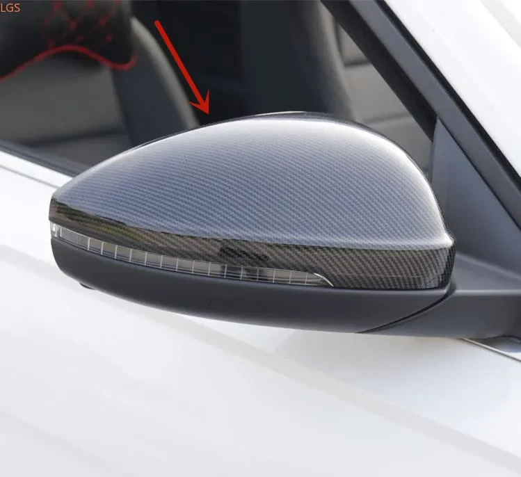 

For Volkswagen Lavida 2018-2019 High-quality ABS Chrome rearview mirror decoration cover anti-rub protection car accessories