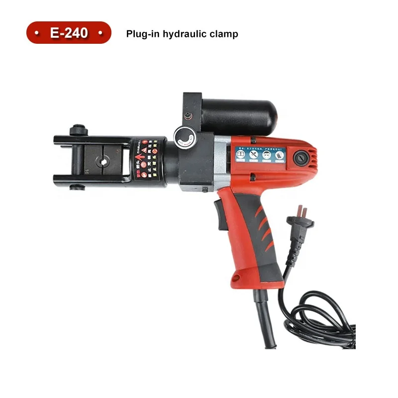 Plug-in Electric Hydraulic Crimping Pliers Portable Cable Cutter Multifunctional Copper Aluminum Terminal Electric Crimping Tool