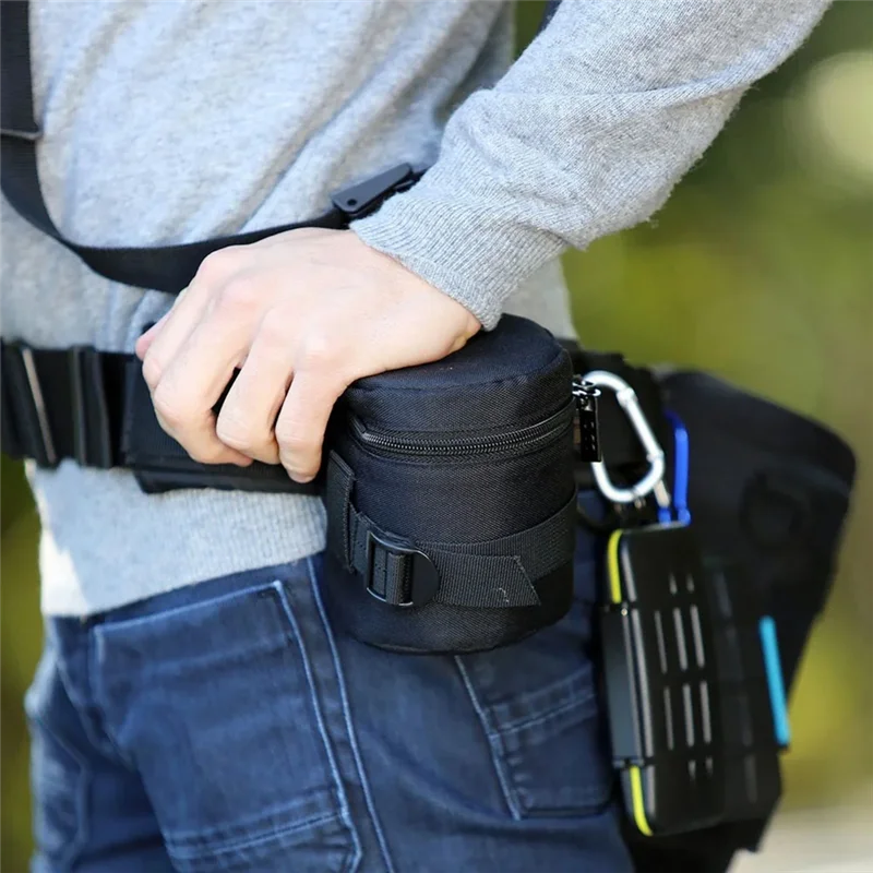 Чехол для объектива камеры, походный и велосипедный ремень для хранения штативов, объективов камеры для фотосъемки на открытом воздухе, пеших прогулок и велоспорта