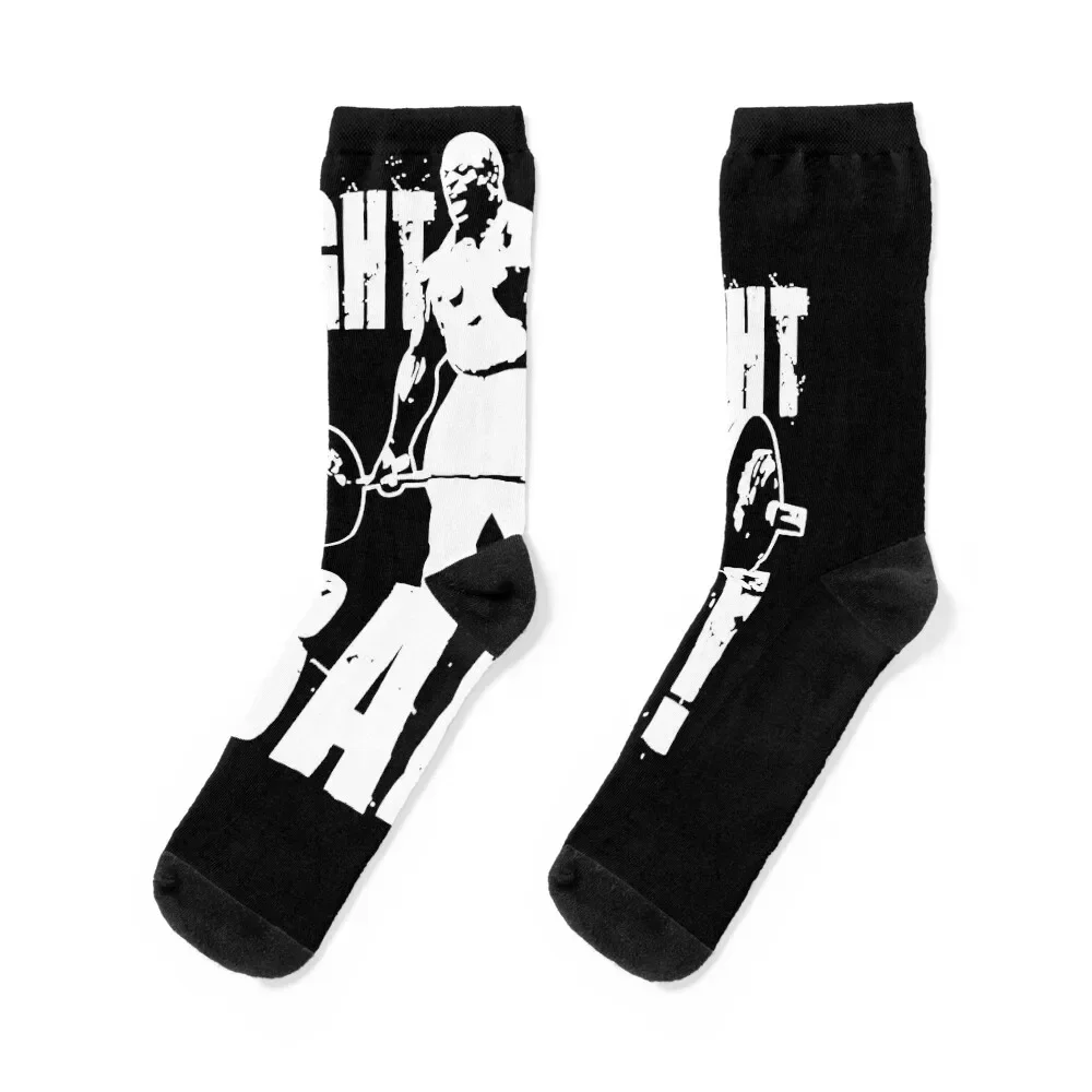 

Light Weight Baby! (Ronnie Coleman) Essential Socks retro New year's sport floor Socks Women's Men's
