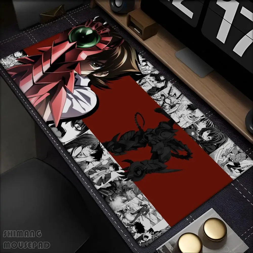 H-High School DxD Rias Gremory Mouse Pad For Office Gaming And Keyboards Non-Slip Large Waterproof