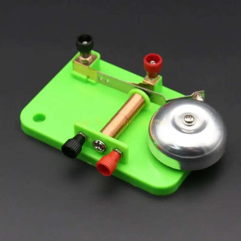Campana vibratoria eléctrica para educación temprana, modelo juguete STEM 11x8cm, equipo enseñanza física para D0UA