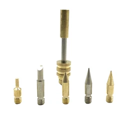 510 Interface Soldering Iron Tip Wireless Soldering Iron Tip Welding Tool 15W With 5 Soldering Iron Tips