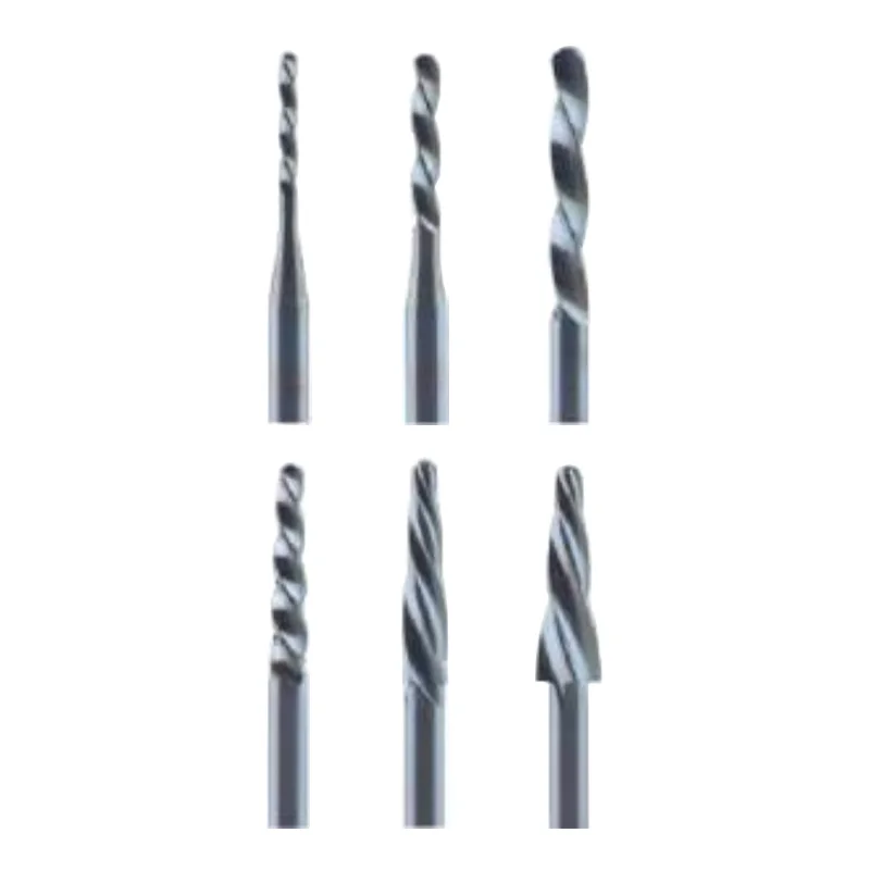 Tungsten Carbide Burs Drill Bits for Milling Machines Dental Lab Instrument