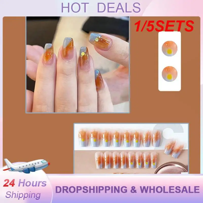 1/5SETS Nail Art Unique And Stylish Design Create Salon-quality Nails At Home High-quality Popular Convenient Hottest