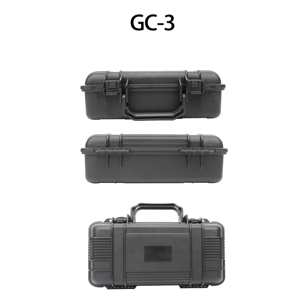 Safety Instrument Tool Box Protective Waterproof Shockproof Toolbox Sealed Tool Case Impact Resistant Suitcase With Foam Lining