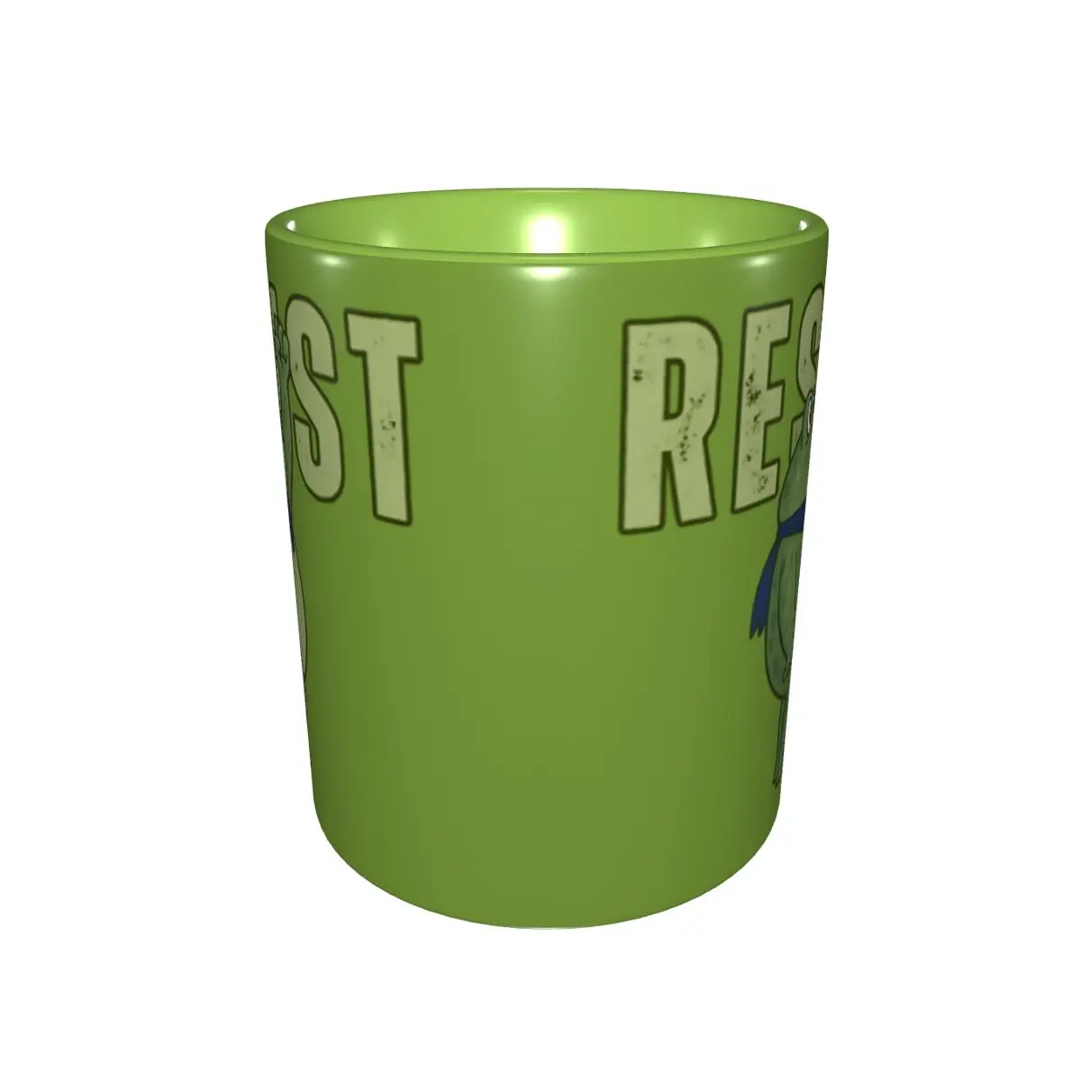 Novelty Portland Frog Protest Resist Portland Frog Protest Resist Coffee Cup Home Mug 2