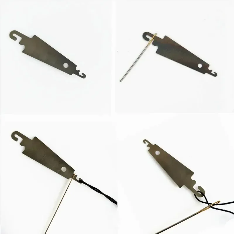 10Pcs/lot Needle Threader Embroidery Cross Stitch Threading Tools DIY Sewing Craft Accessories Steel Hook Large Eye Easy Device