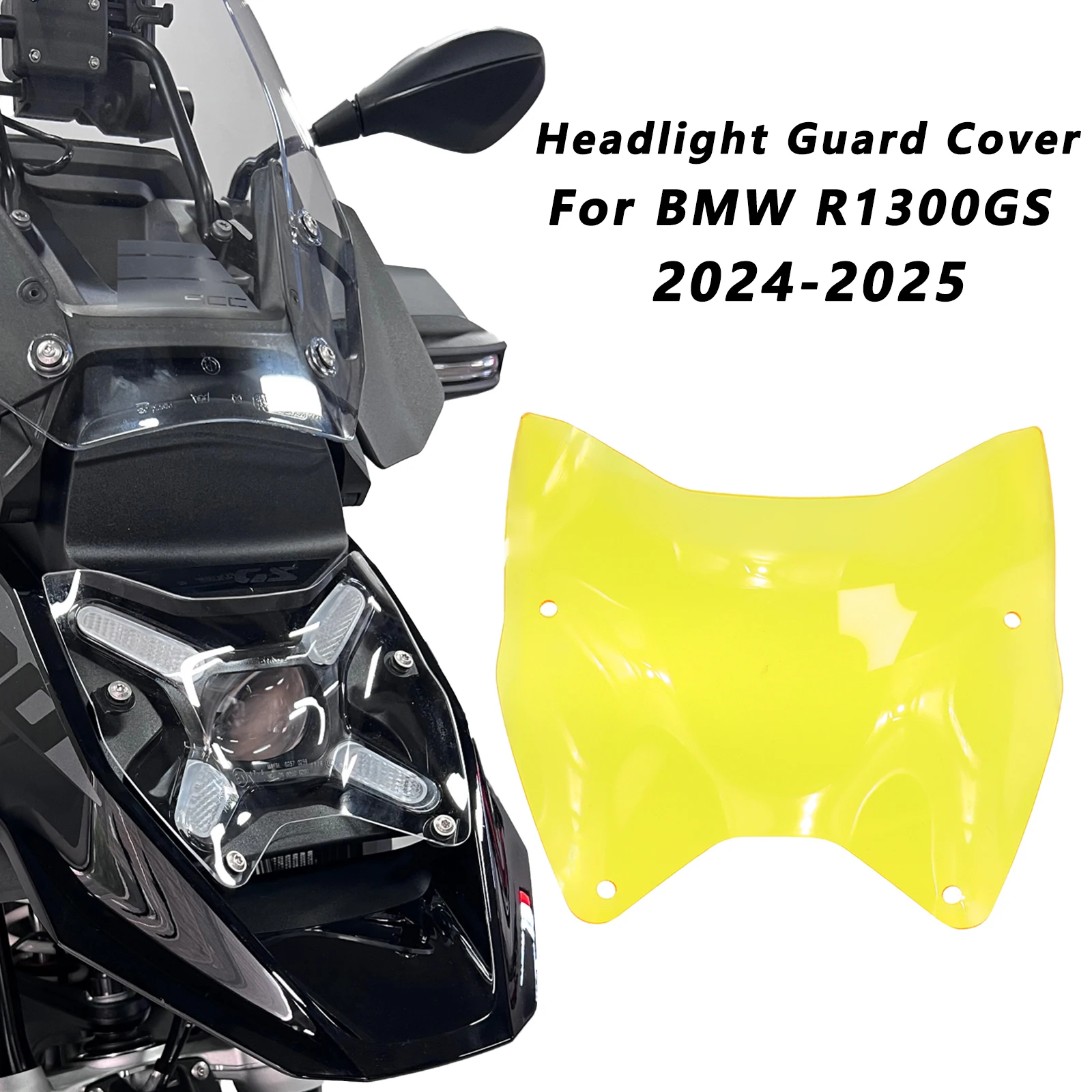 

R1300GS мотоциклетная фара, защитный чехол, боковой бак, дефлектор ветра, спойлер, ветровое стекло для BMW R1300GS 2024 2025