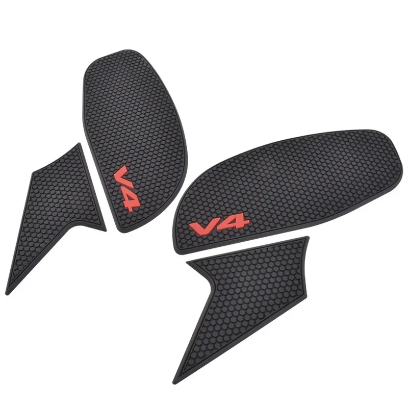 For Ducati Panigale V 4 2025 2026 V4 Side Tank Pad Fuel And Oil Gas Protective Cover Sticker Rubber Motorcycle Accessories